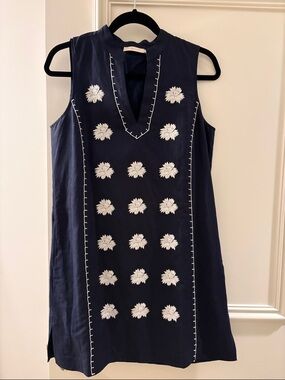 Tory Burch | Dresses | Tory Burch Gabriella Embroidered Dress Small |  Poshmark